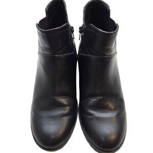 Time & True Women's 8.5 Shoes Closed Toe Black  Ankle Boots 8 1/2 Booties